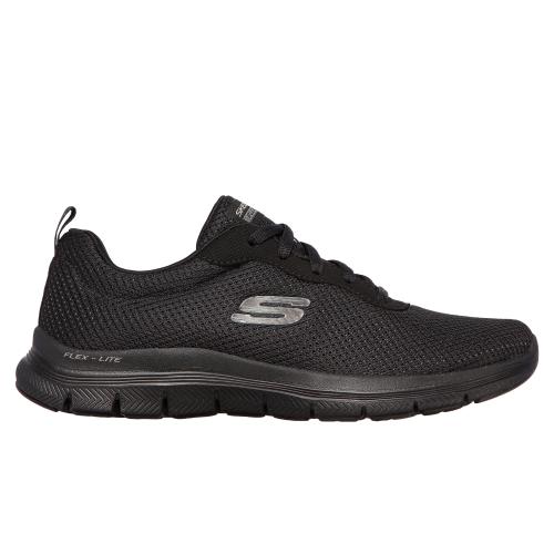 SKECHERS MUJER FLEX APPEAL 4.0 149303/BBK NEGRA 1