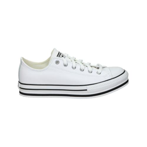 Zapatillas Converse Chuck Taylor All Star Leather EVA Platforma Blanca 669709CC 1