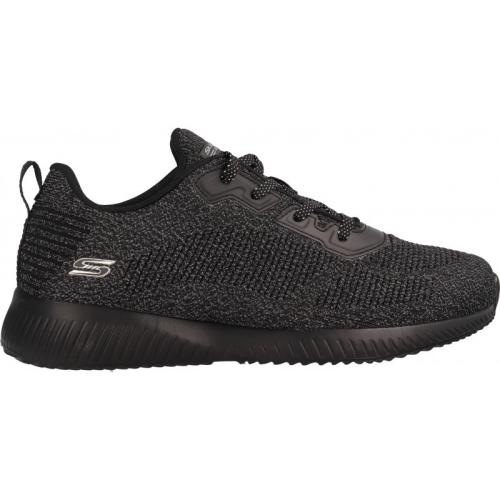 SKECHERS MUJER Skechers Bobs Squad Negra 117074BBK 1