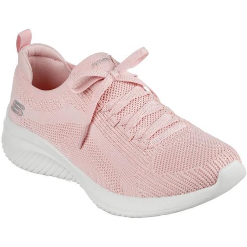 SKECHERS MUJER ULTRA FLEX 3.0 BIG PLAN 149854ROS ROSA 1