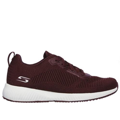 SKECHERS MUJER SQUAD GLAM GRANATE 32502BURG 1