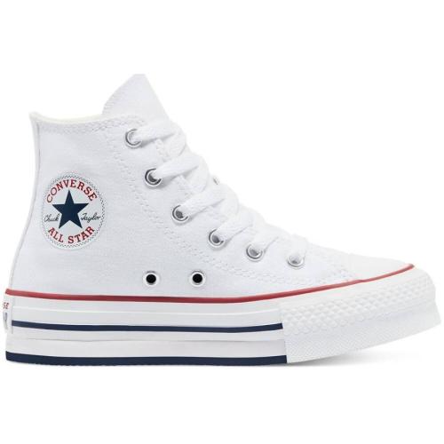 CONVERSE BOTA PLATAFORMA JUNIOR ALL STAR 272856C  BLANCA 1