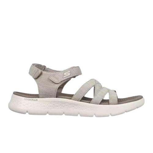 SKECHERS SANDALIAS GO WALK FLEX 141450/TPE BEIGE MUJER 1