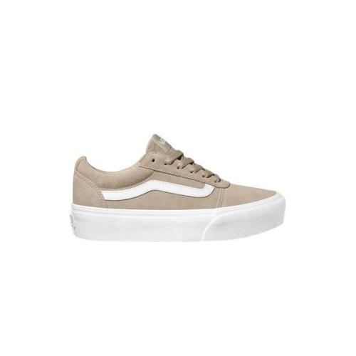 ZAPATILLAS VANS WARD PLATAFORMA MUJER VN0A3TLCVW31 MARRÓN 1