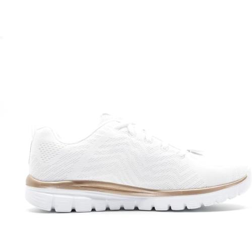 SKECHERS GRACEFUL GET CONNECTED MUJER 12615WTRG BLANCAS 1