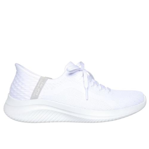 SKECHERS MUJER ULTRA FLEX 3.0 BRILLIANT PATH SLI-INS 149710/WHT BLANCA 1