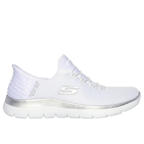 ZAPATILLA SKECHERS BLANCA MUJER SLIP-INS Diamond150123WSL 1