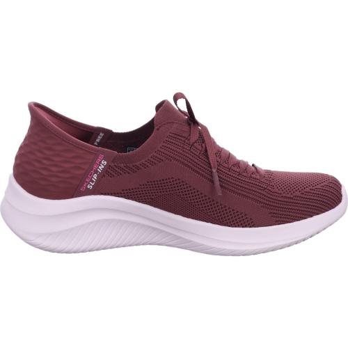 SKECHERS MUJER ULTRA FLEX 3.0 BRILLIANT PATH SLI-INS 149710/BURG GRANATE 1