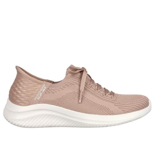 SKECHERS MUJER ULTRA FLEX 3.0 BRILLIANT PATH SLI-INS 149710/TPE MARRÓN CLARITO 1