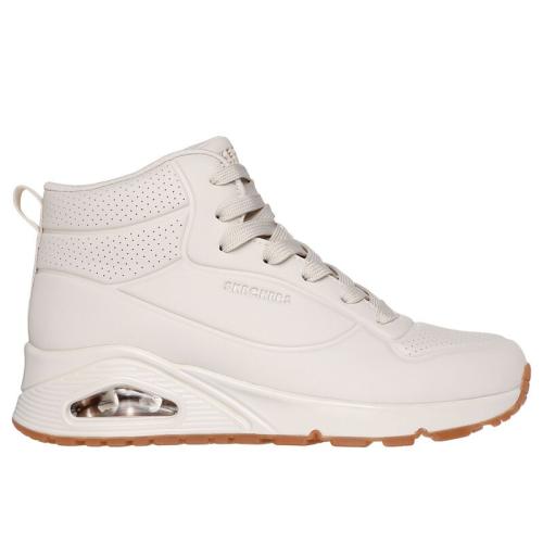 SKECHERS UNO STAND HIGH MUJER 177097/OFWT BEIGE 1