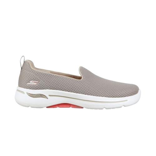 SKECHERS MUJER GO WALK ARCH FIT GRATEFUL 124401/TPCL BEIGE 1